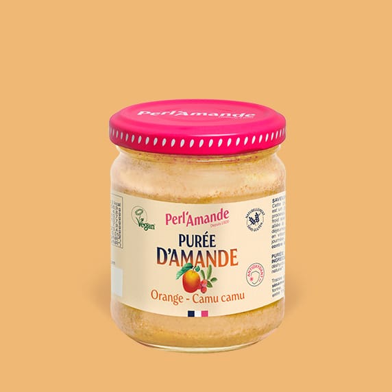 Almond & fruit butter - Orange, Camu camu