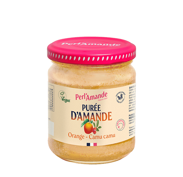 Almond & fruit butter - Orange, Camu camu