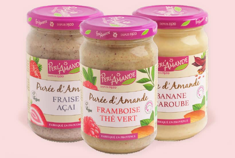 Purée d'Amande aux Fruits & Superfruits