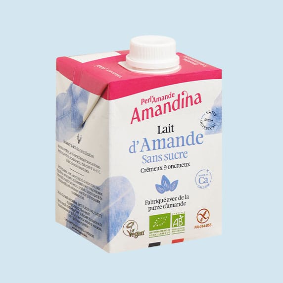 Amandina Lait d'Amande Sans Sucre