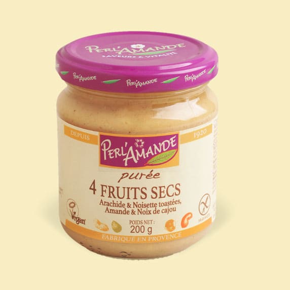 Purée 4 Fruits Secs