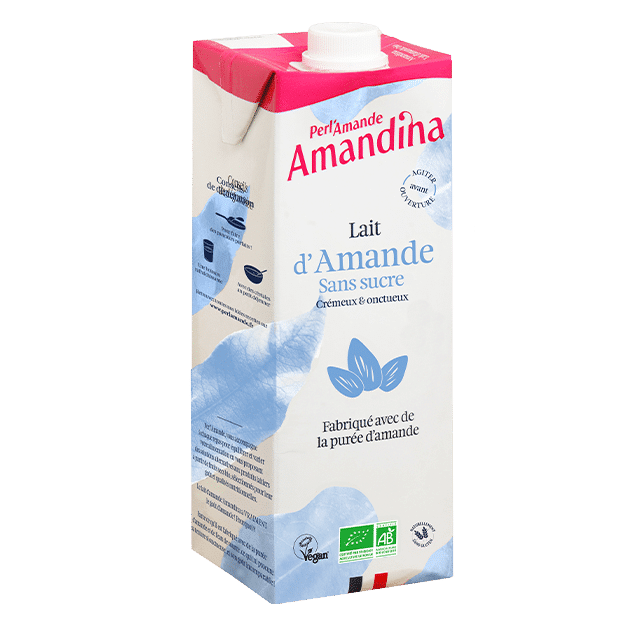 Amandina Lait d'Amande Sans Sucre