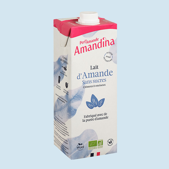 Amandina Lait d'Amande Sans Sucre
