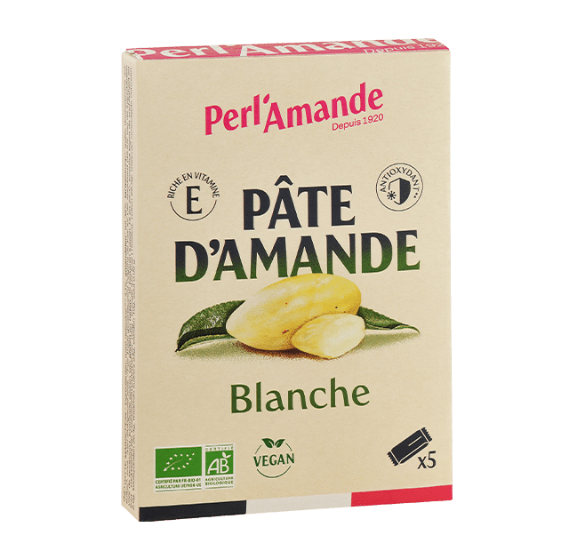 Pâte d'Amande Nature Etui de 5 barres