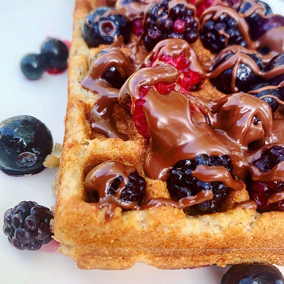 Gaufre vegan au lait d'amande Amandina