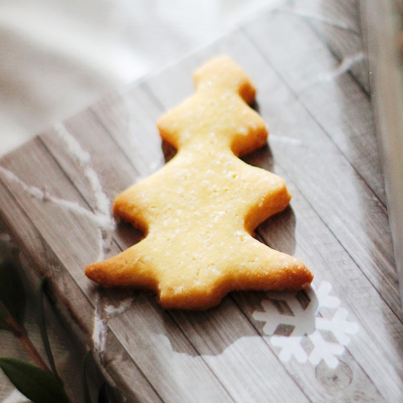 Sablés de Noël à la Purée Crue d'Amande Blanche