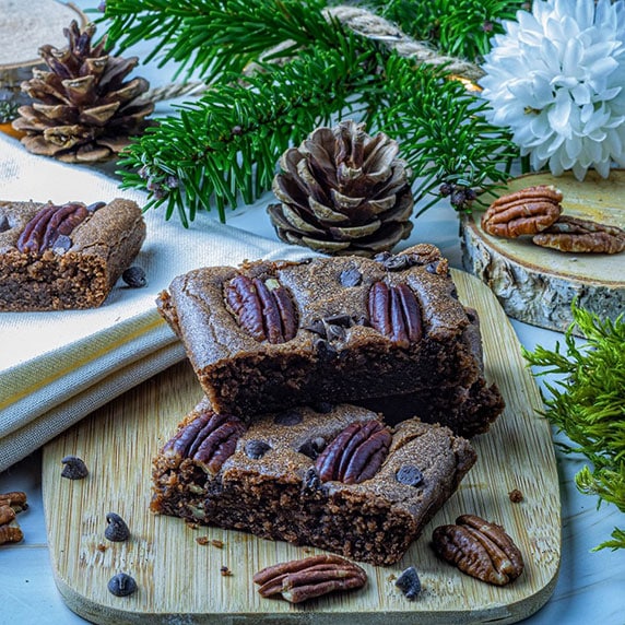 Brownie à la purée noisette toastée by Beautyfood Cooking