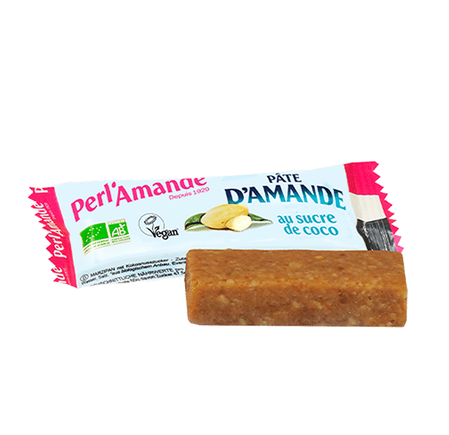 Barre Pâte d'Amande Au Sucre de Coco