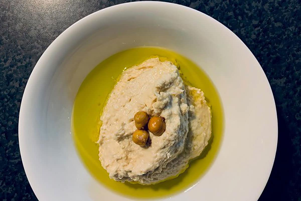 Houmous à la purée d'Amande blanche by Alimentation Epanouie