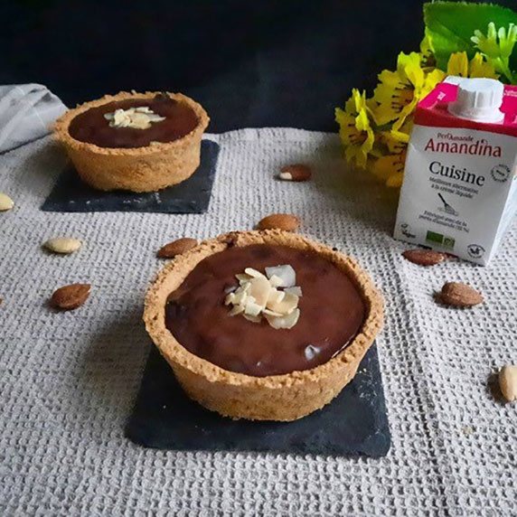 Tartelette Cédrat chocolat à l'Amandina cuisine by Loulou