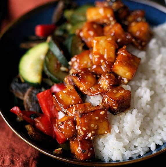 Tofu à la cacahuète by Plante Ton Assiette