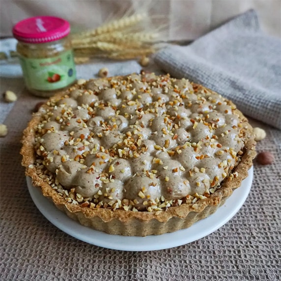 Tarte choco noisette au sucre de coco by Loulou Cuisine Healthy