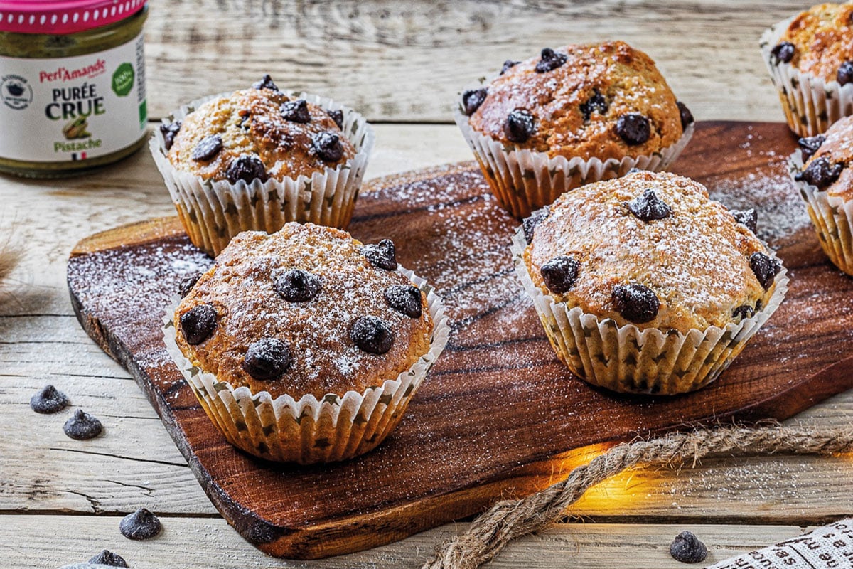 Muffins à la purée de pistache @Beauty Food Cooking