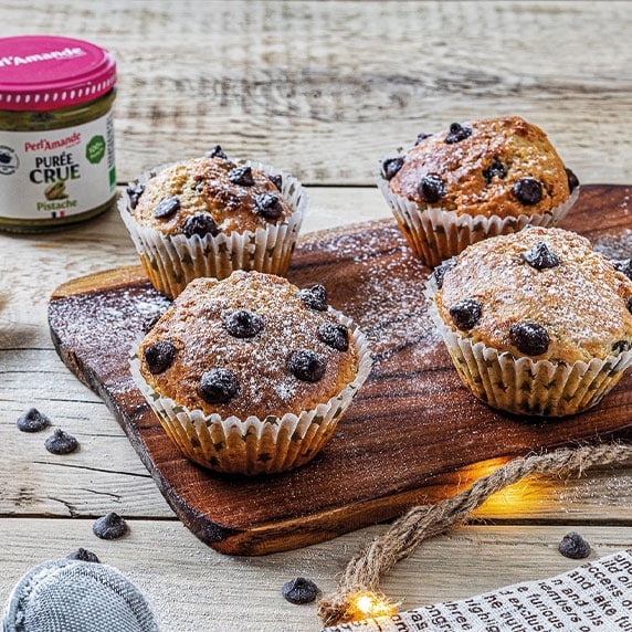 Muffins à la purée de pistache @Beauty Food Cooking