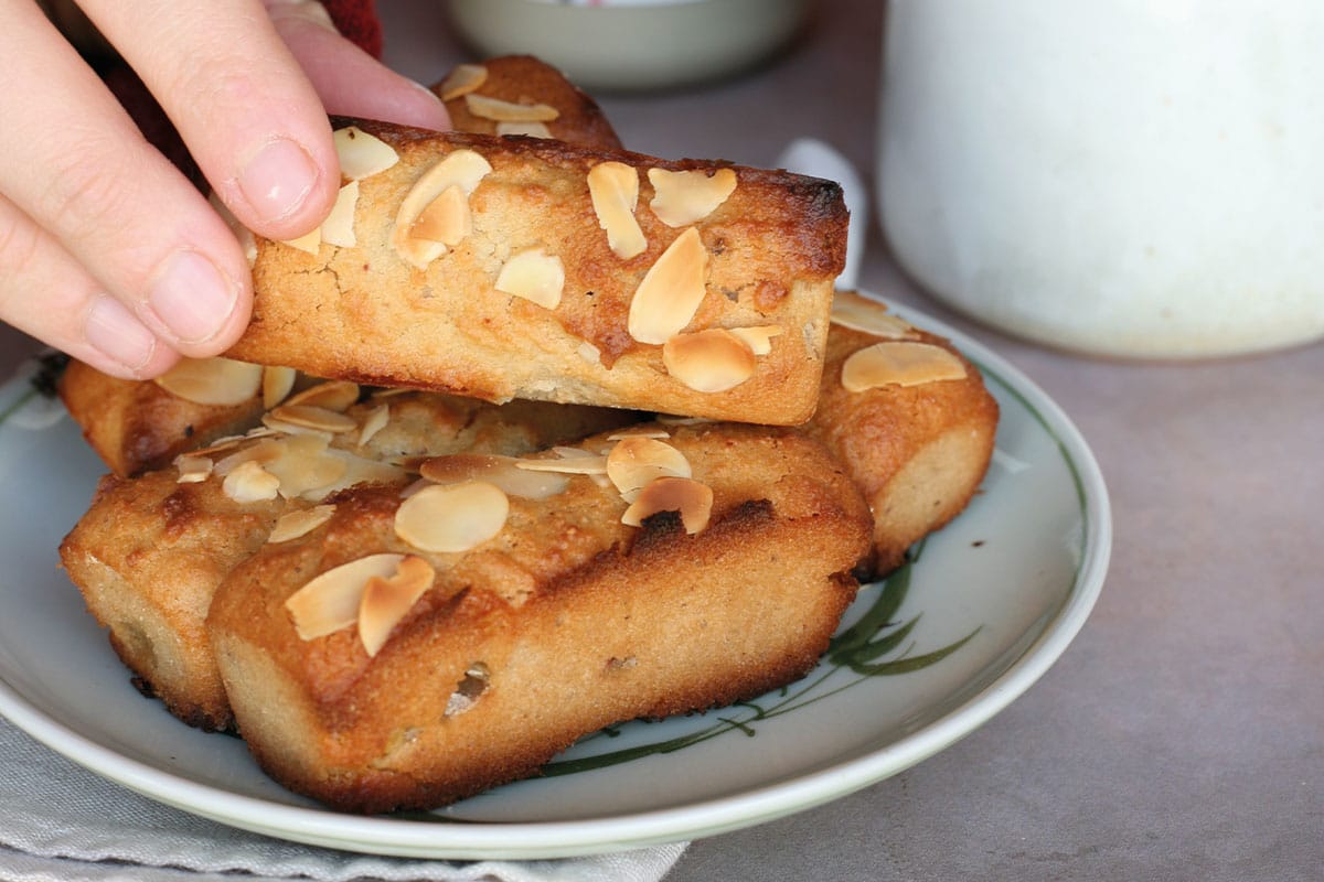 Financiers à la crème de marrons et purée d'amande blanche by Plante Ton Assiette