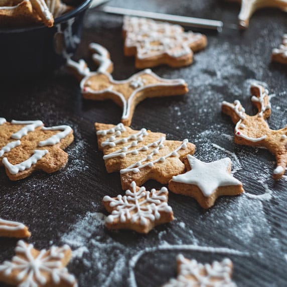 Sablés de Noël aux noisettes