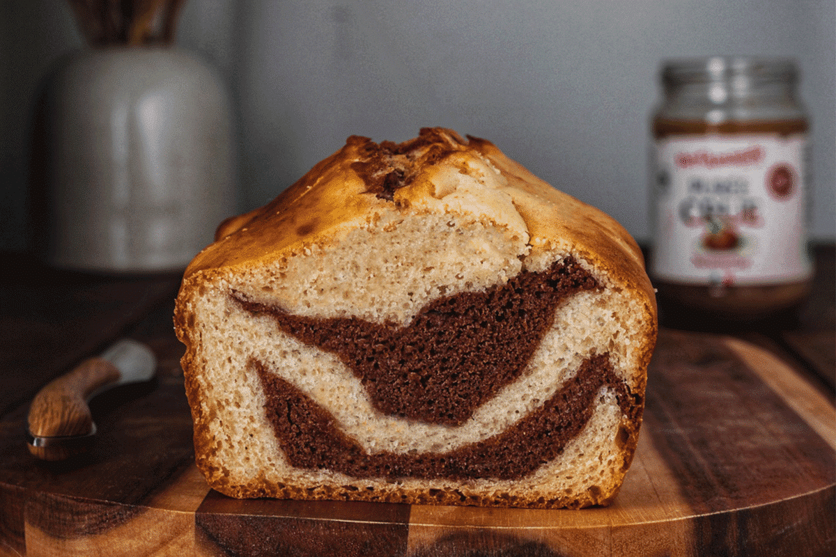 Marbré à la purée crue noisette by Beautyfood Cooking