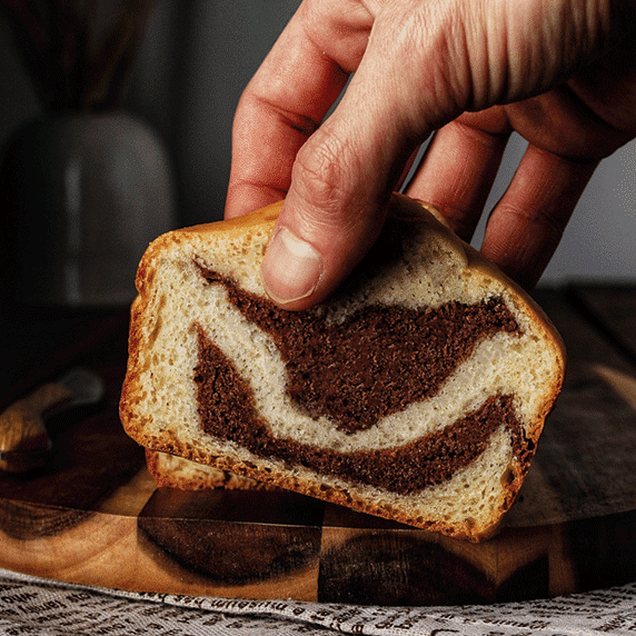 Marbré à la purée crue noisette by Beautyfood Cooking