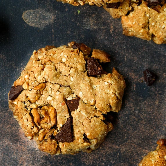 Cookies vegan et sans gluten de @happy_and_veggy
