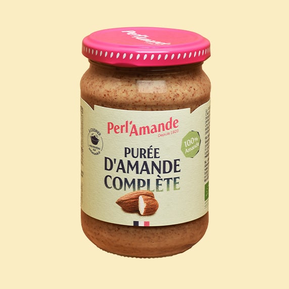 Purée d'amande entière nature 400g