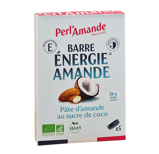 Pâte d'Amande Nature Etui de 5 barres - Perl'Amande