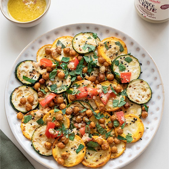 Salades de courgettes