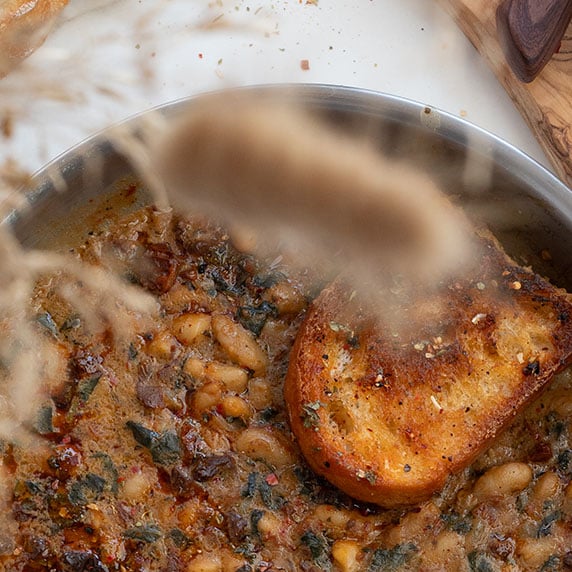 One pot haricots blancs et purée d'amande extra douce