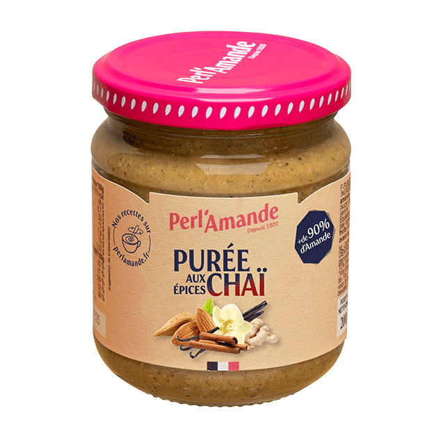 Purée d'amande aux épices chaï
