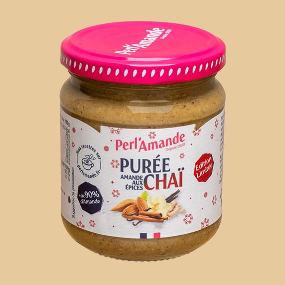Purée d'amande aux épices chaï