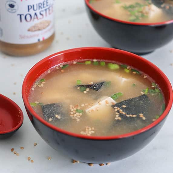 Soupe miso revisitée by vie sans gluten