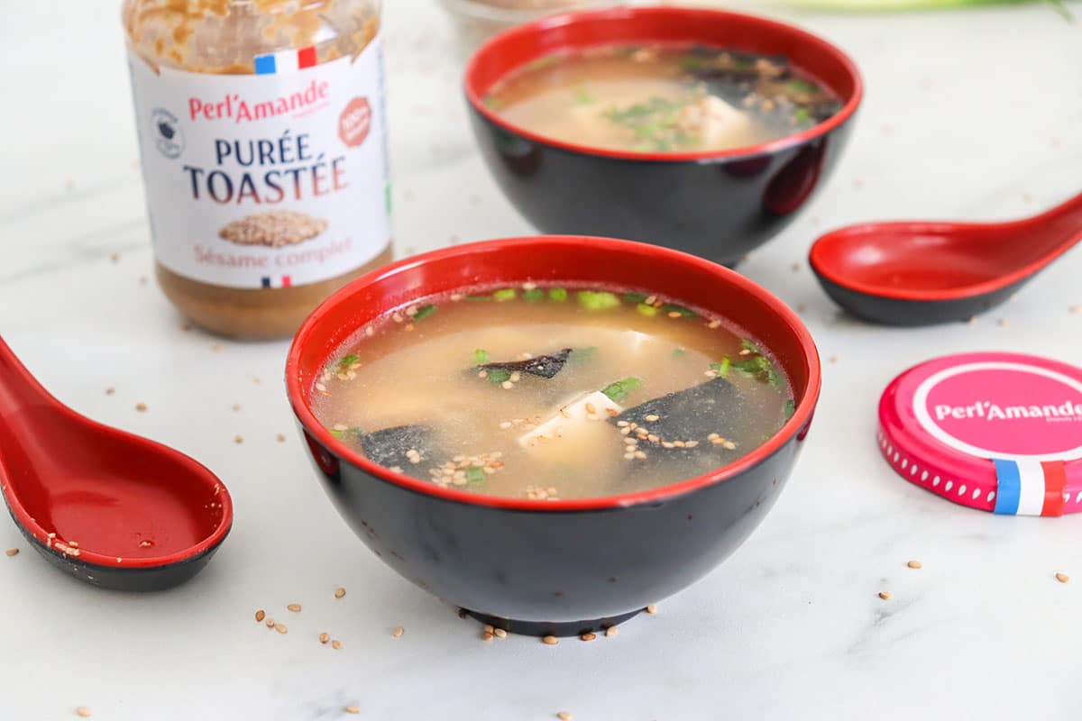 Soupe miso revisitée by vie sans gluten