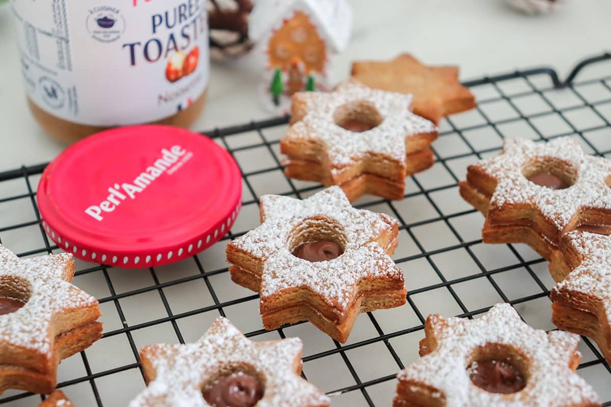 Biscuits de Noel choco-noisettes by vie sans gluten