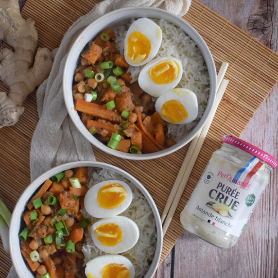 CURRY DE PATATE DOUCE AU MISO by La Table de Clara