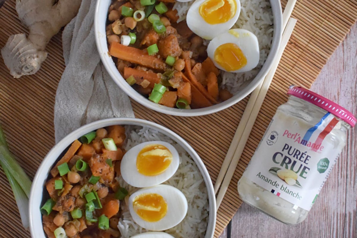 CURRY DE PATATE DOUCE AU MISO by La Table de Clara
