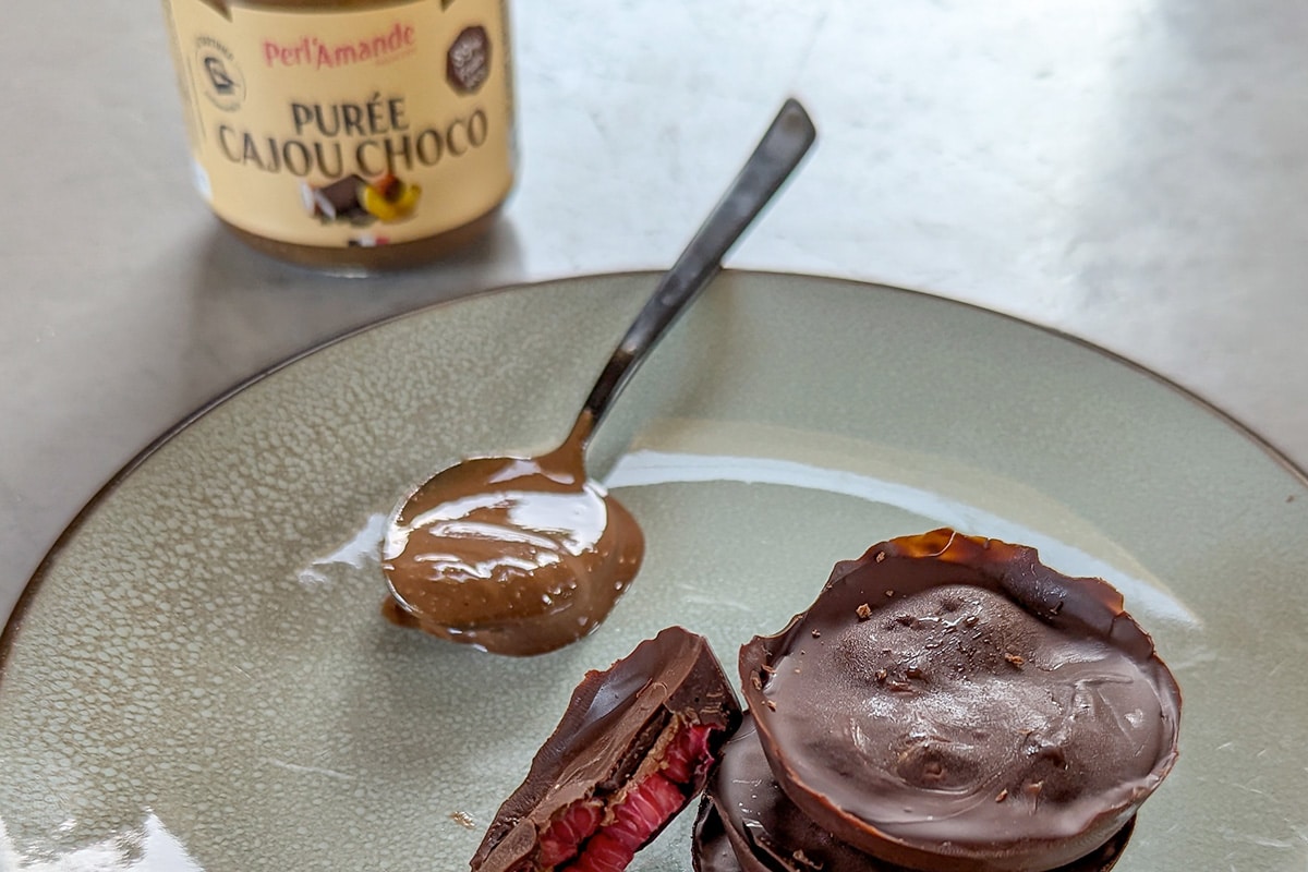 Snack choco-frambroises  by Le journal d’une diet