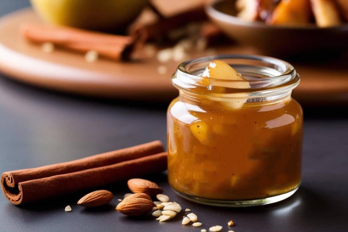 Chutney de poires à la purée chaï