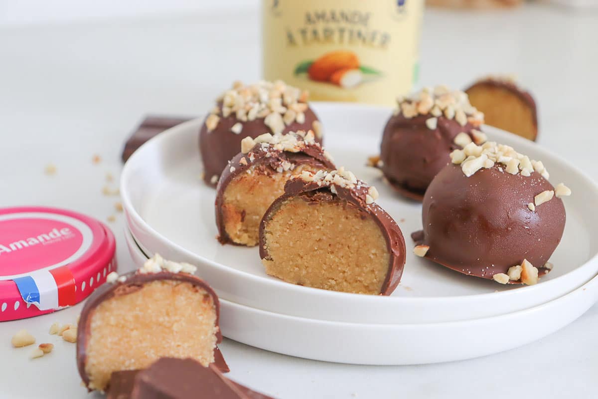 Boules chocolat amande  by Vie sans gluten