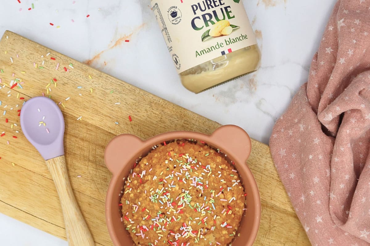 Bowl cake amande by Petit mais veggie
