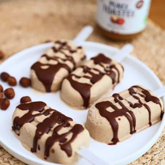 Crème glacée noisette sans sucres By Petit mais veggie