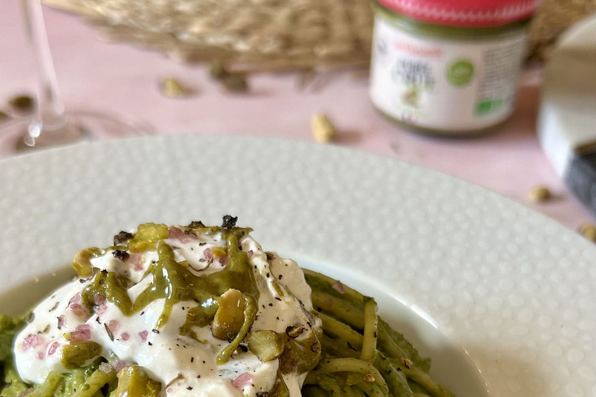 Pâtes au pesto de pistache By MayMay in the kitchen